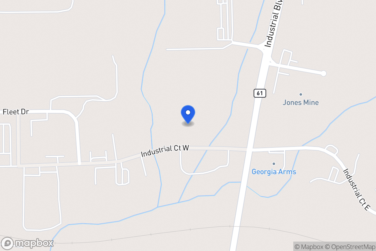 Map of W Industrial Ct