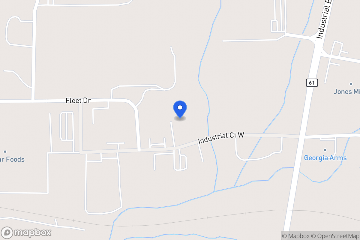 Map of 423 W Industrial Ct