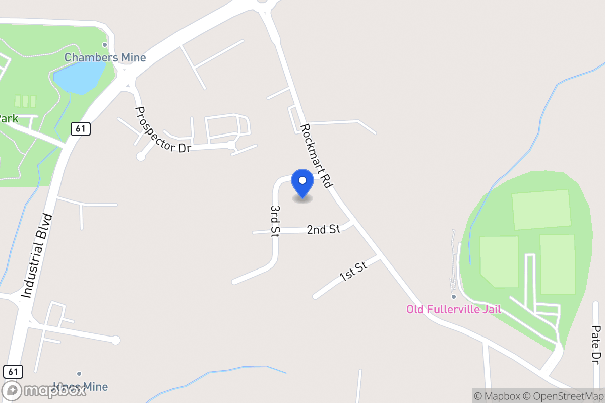 Map of 722 Rockmart Rd