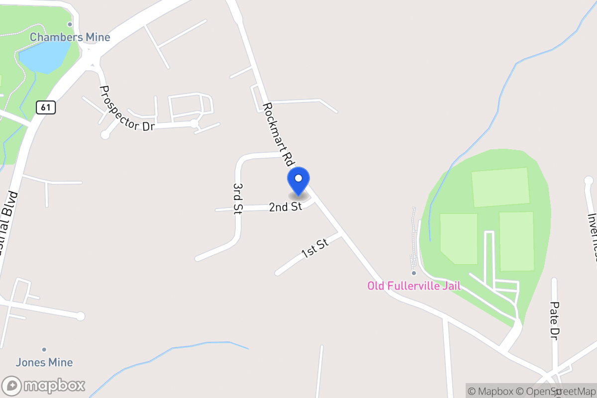 Map of 712 Rockmart Rd