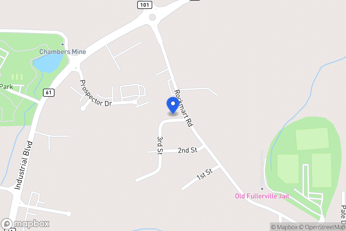 Map of 802 Rockmart Rd