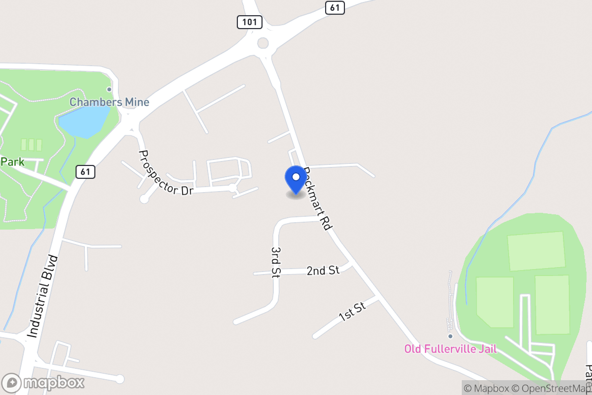 Map of 806 Rockmart Rd