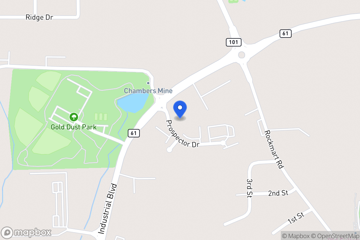 Map of 100 Prospector Dr