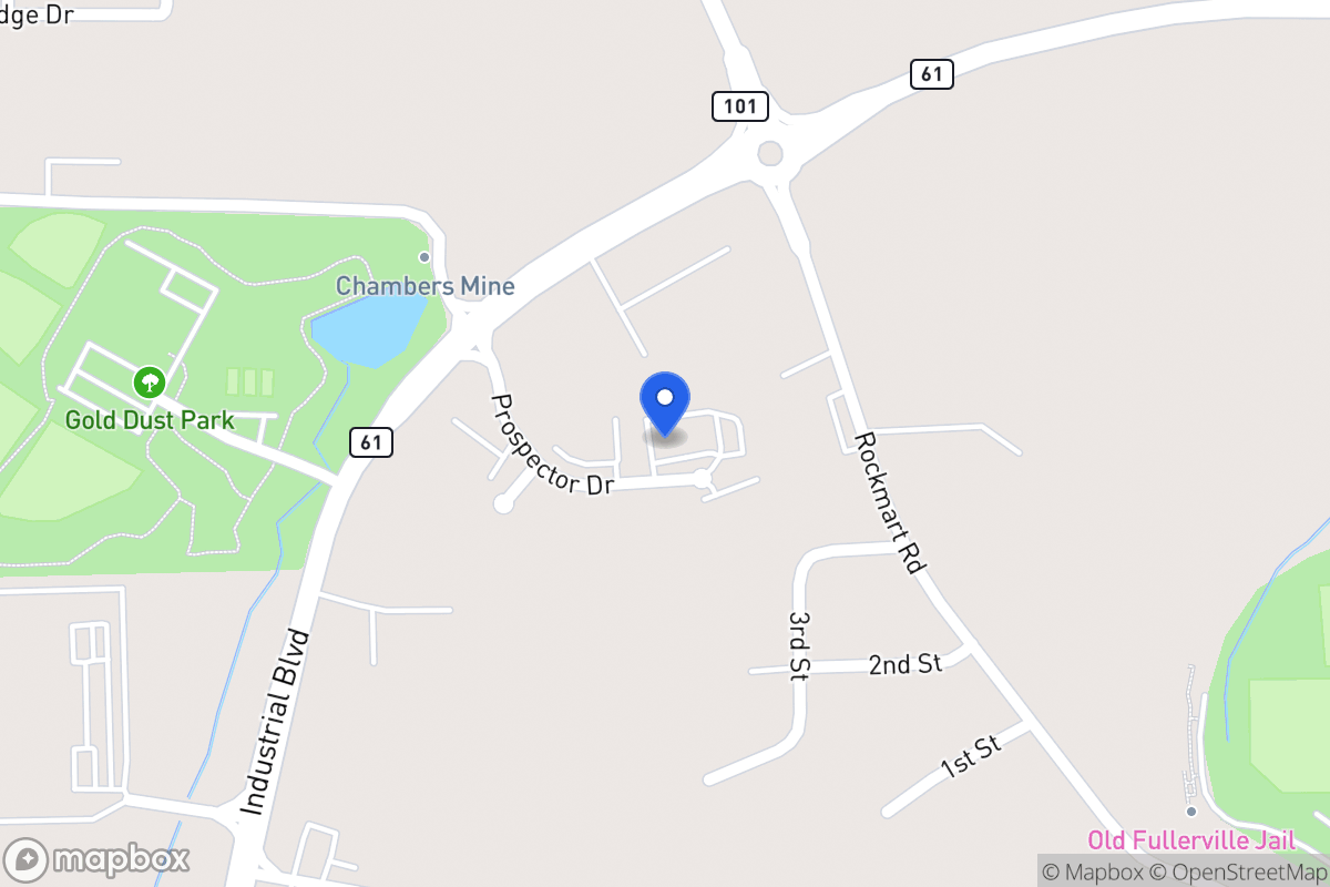 Map of 130 Prospector Dr