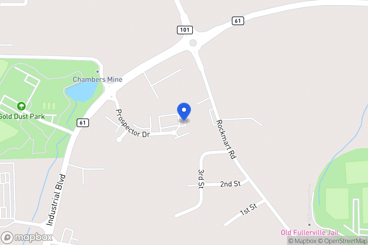 Map of 140 Prospector Dr