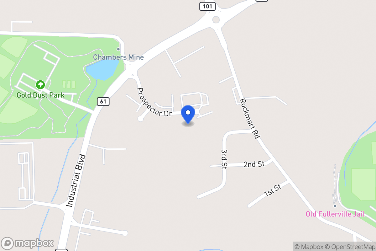 Map of 131 Prospector Dr