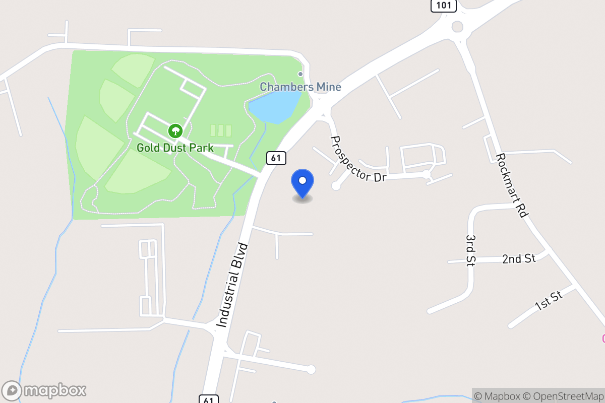 Map of 210 Gold Pan Dr