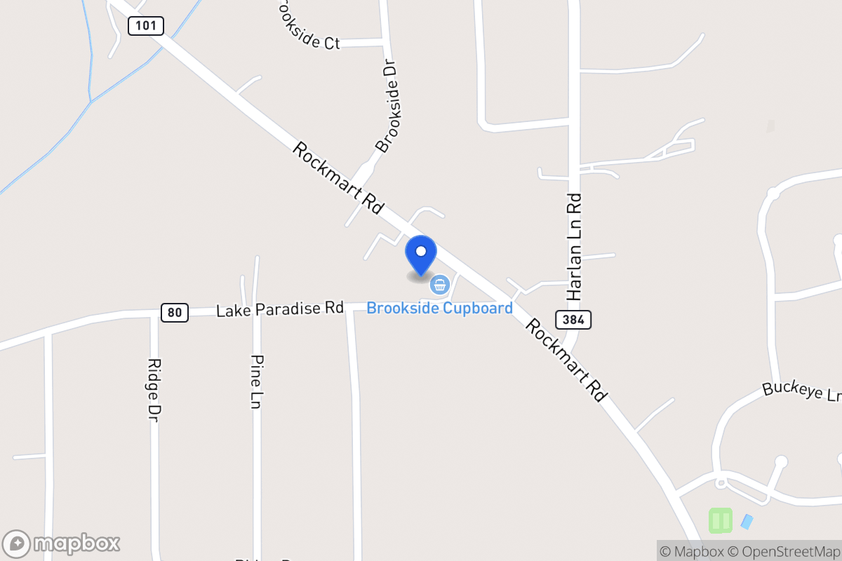 Map of 1238 Rockmart Rd