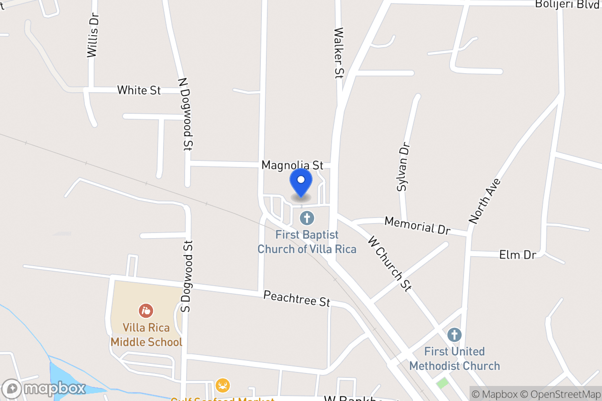 Map of 605 Dallas Hwy