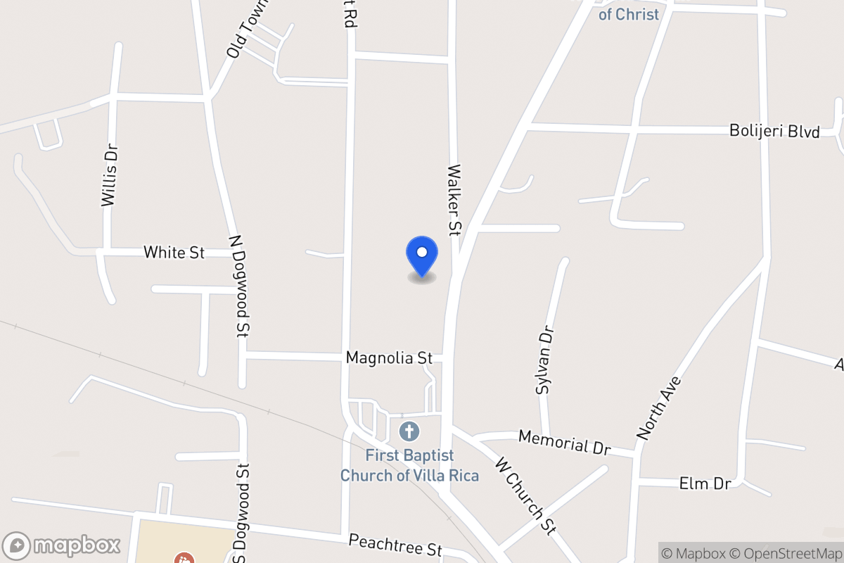 Map of 214 Walker St