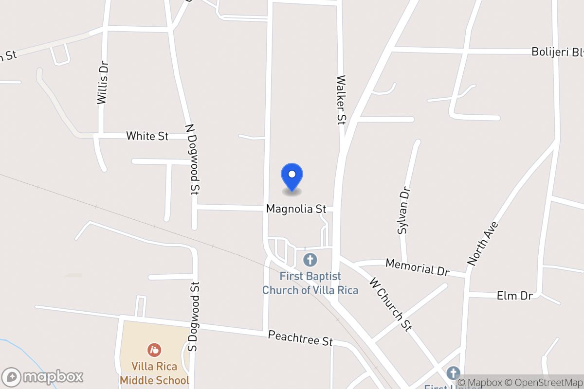 Map of 611 Magnolia St