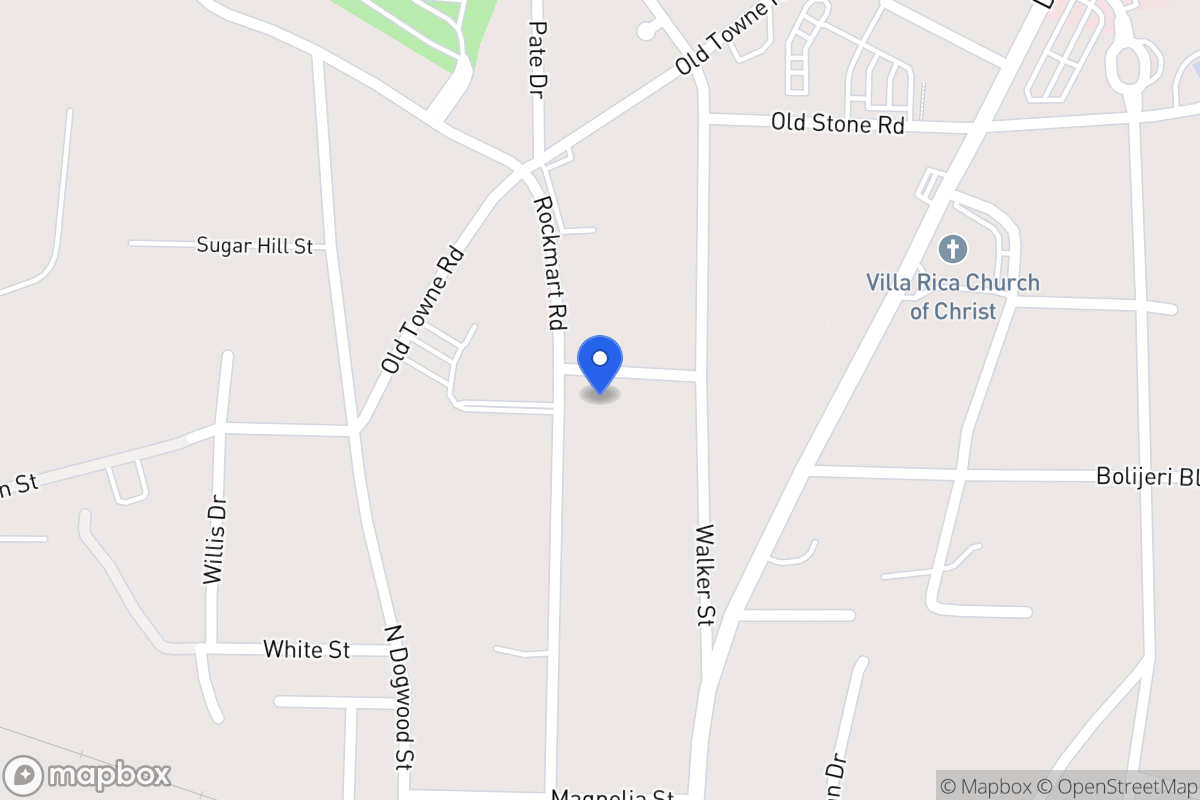 Map of 612 Henderson St