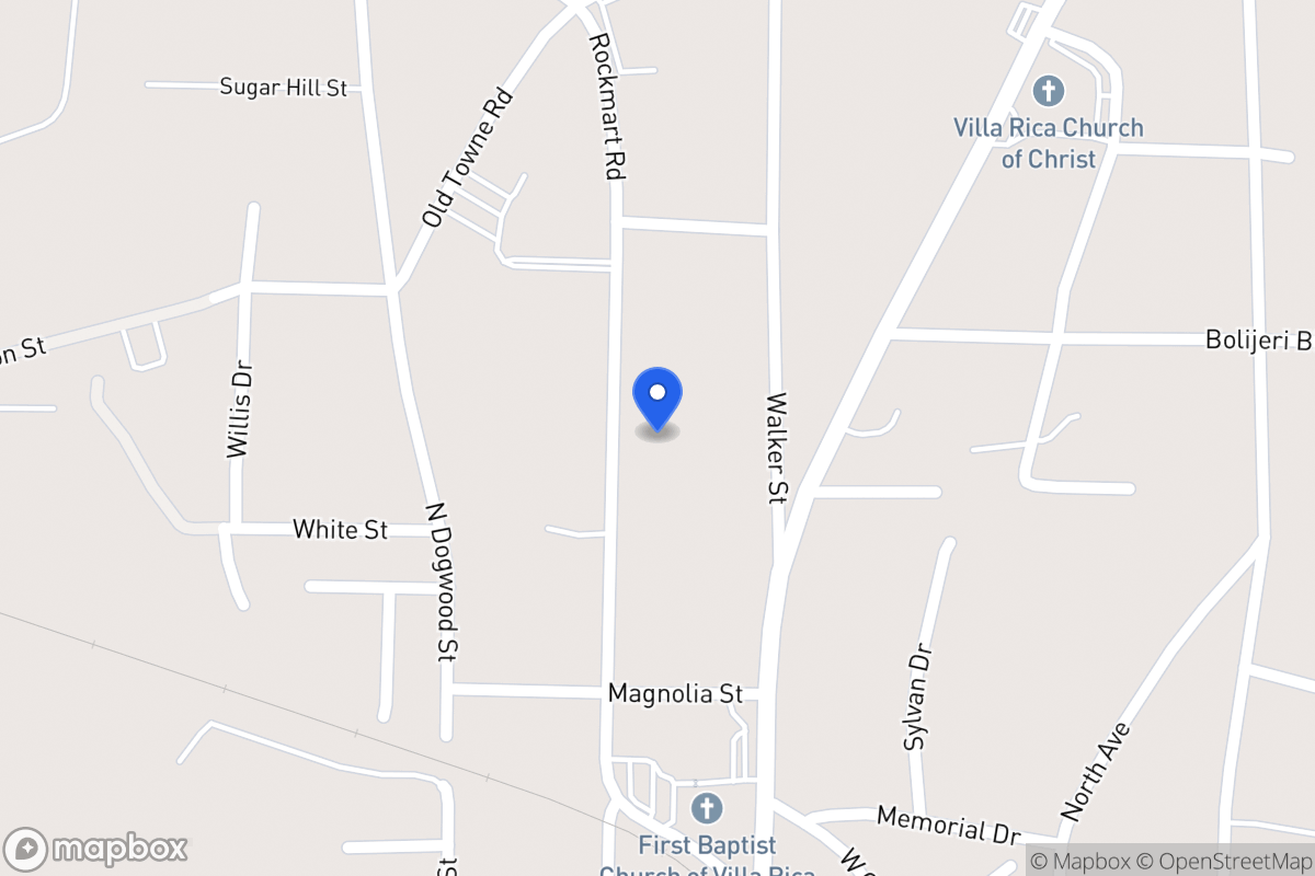 Map of 311 Rockmart Rd
