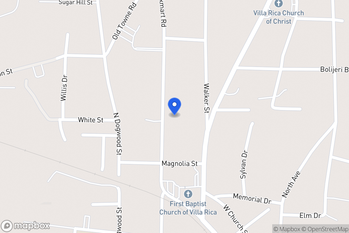 Map of 303 Rockmart Rd