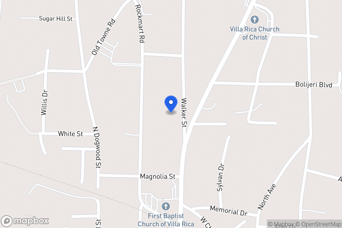 Map of 308 Walker St