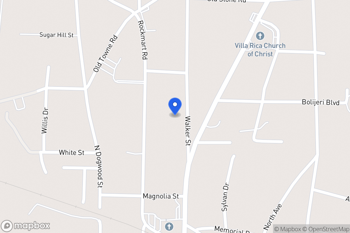 Map of 318 Walker St