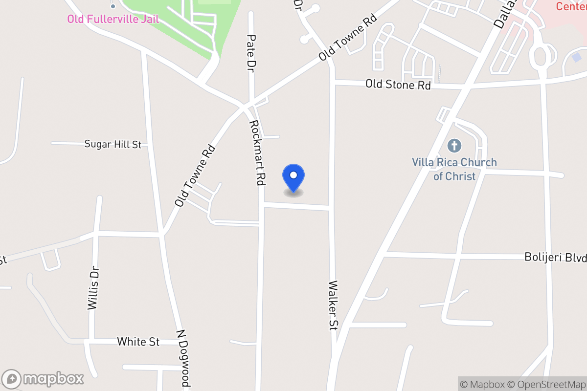 Map of 611 Henderson St