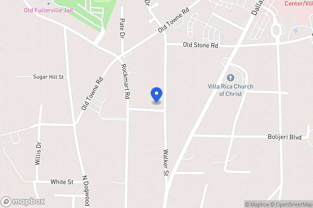 Map of 605 Henderson St