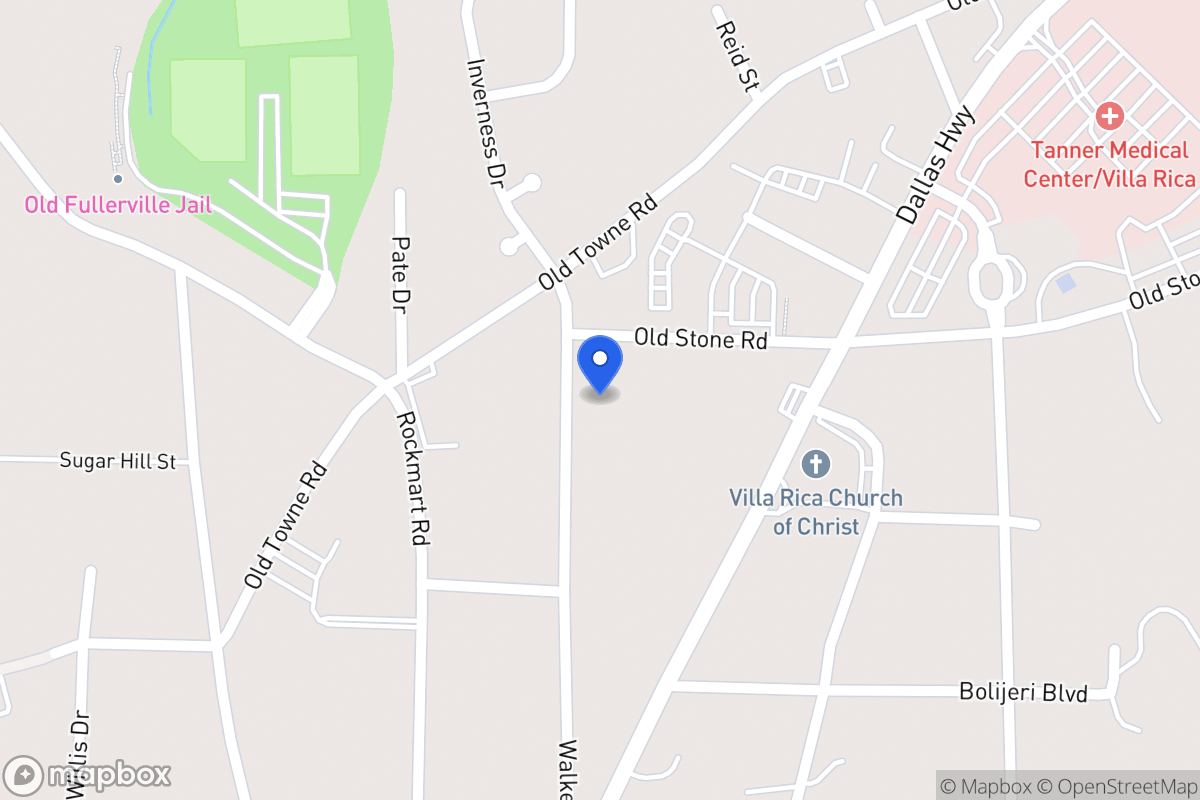 Map of 425 Walker St