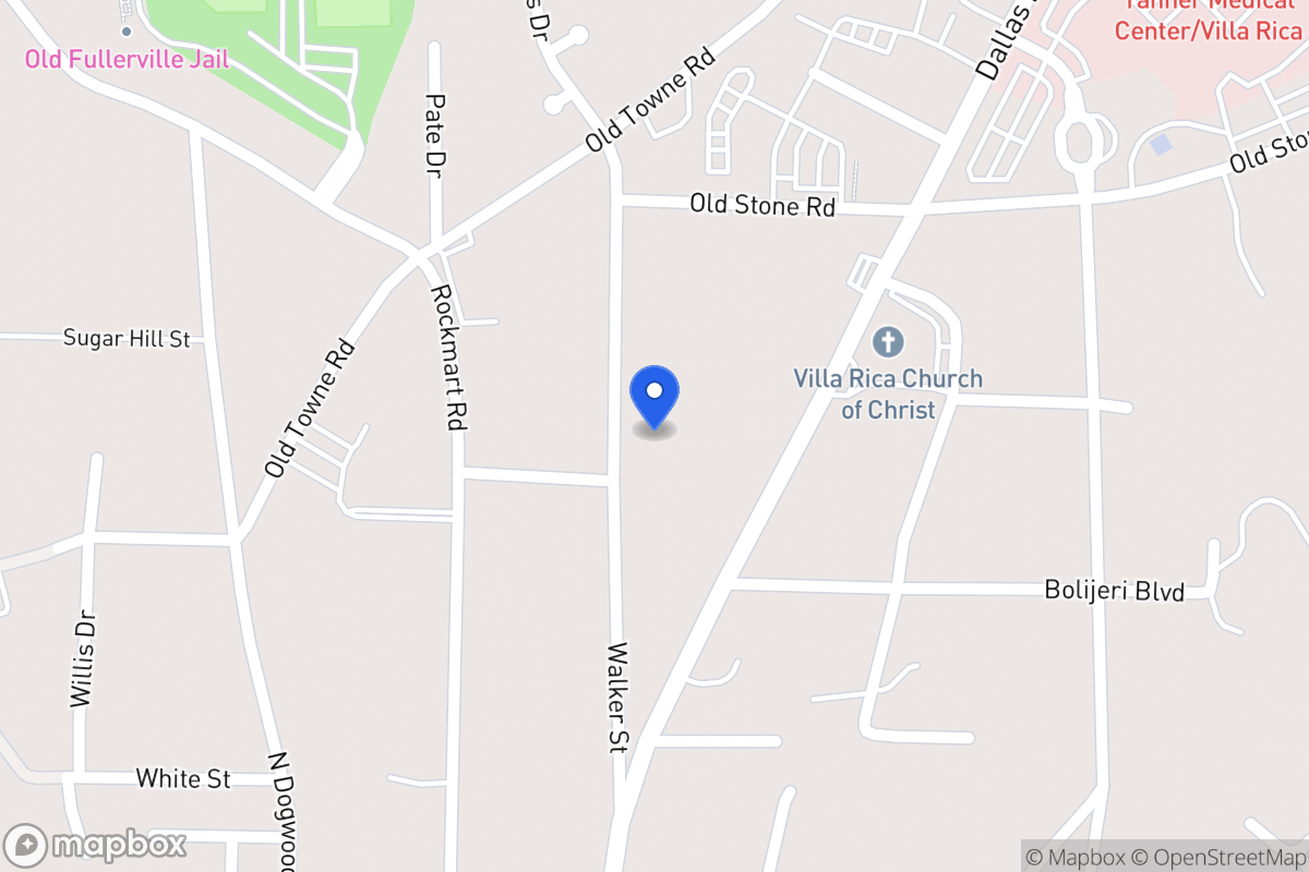 Map of 405 Walker St