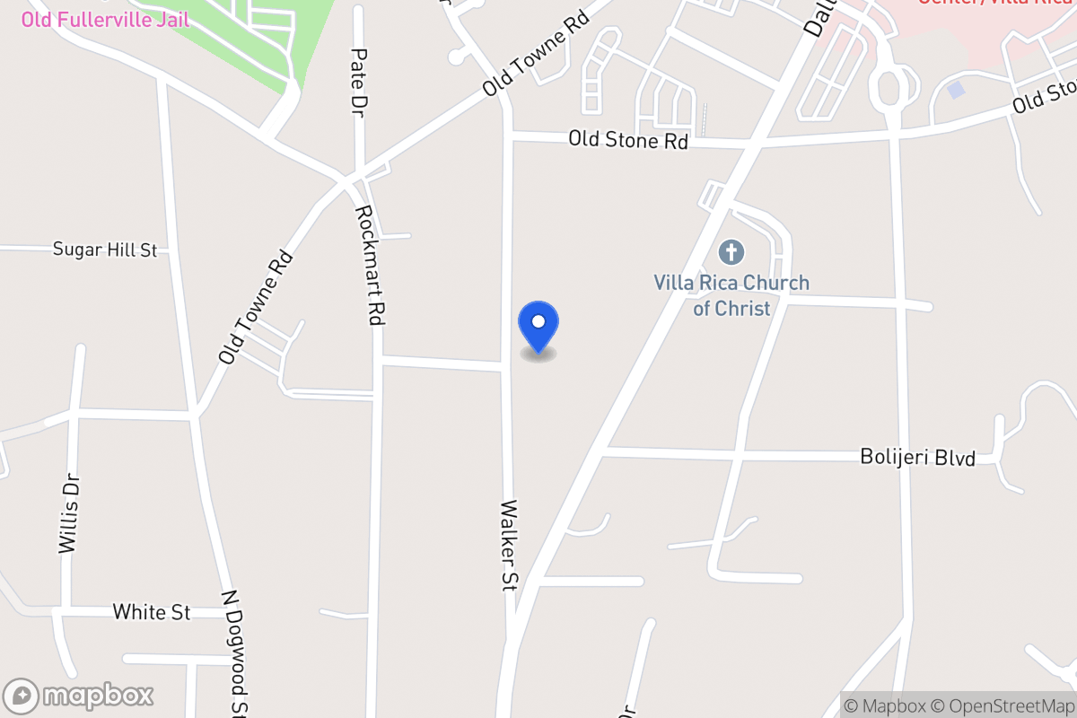 Map of 401 Walker St