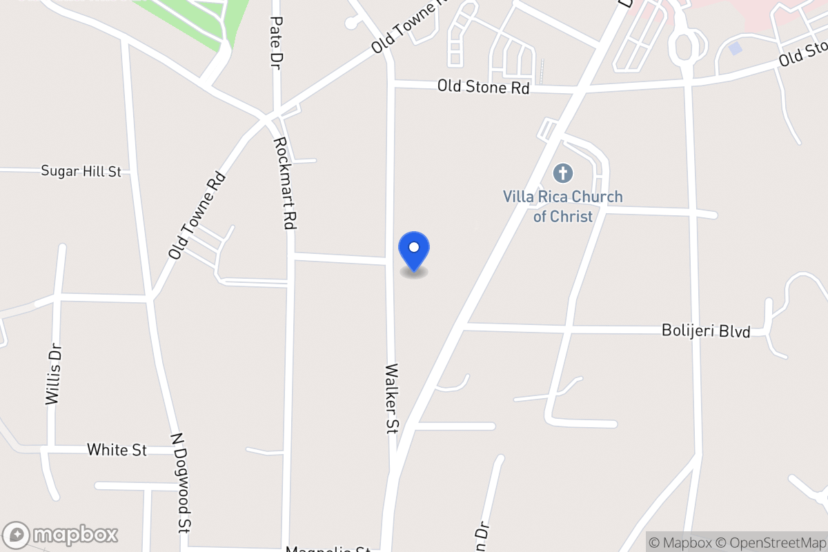 Map of 335 Walker St
