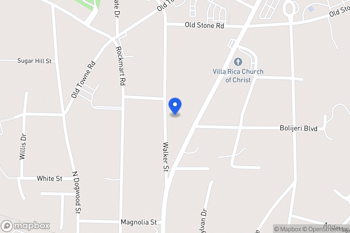 Map of 329 Walker St