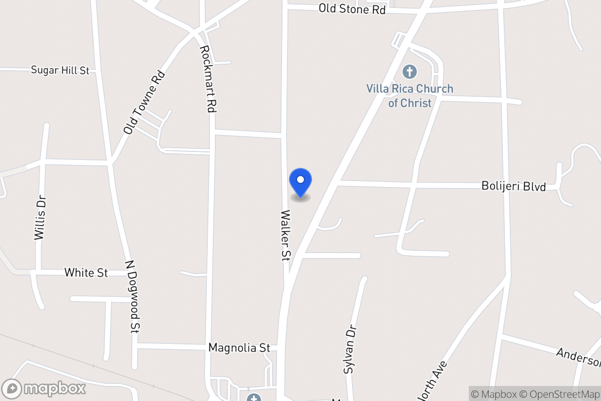 Map of 309 Walker St