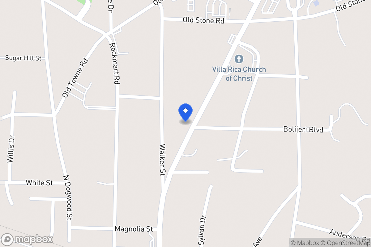 Map of 400 Dallas Hwy