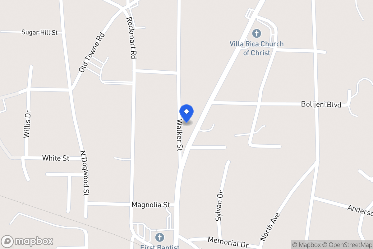 Map of 315 Walker St