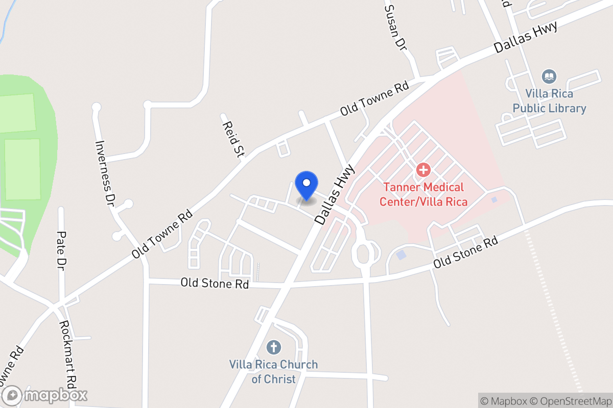 Map of 620 Dallas Hwy