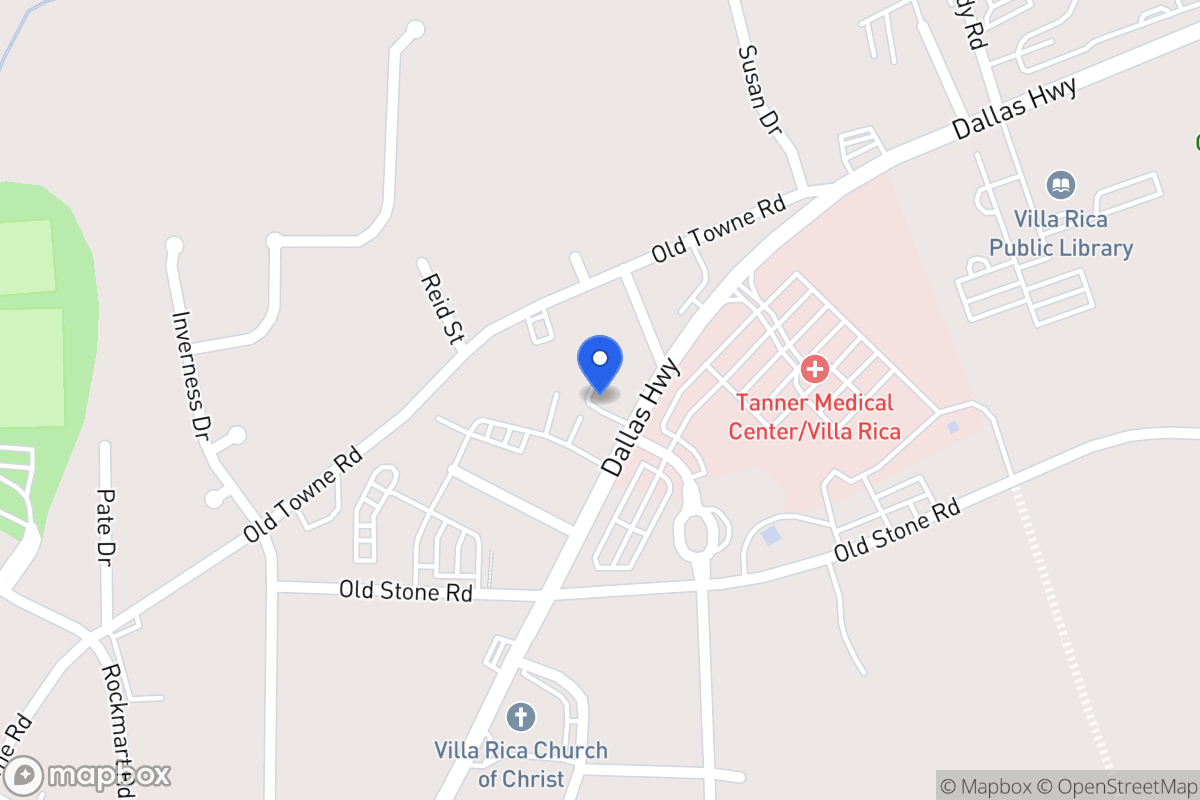 Map of 626 Dallas Hwy