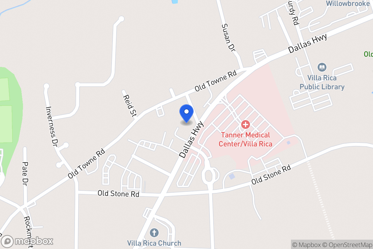 Map of 632 Dallas Hwy