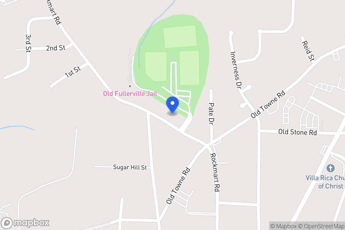 Map of 521 Rockmart Rd