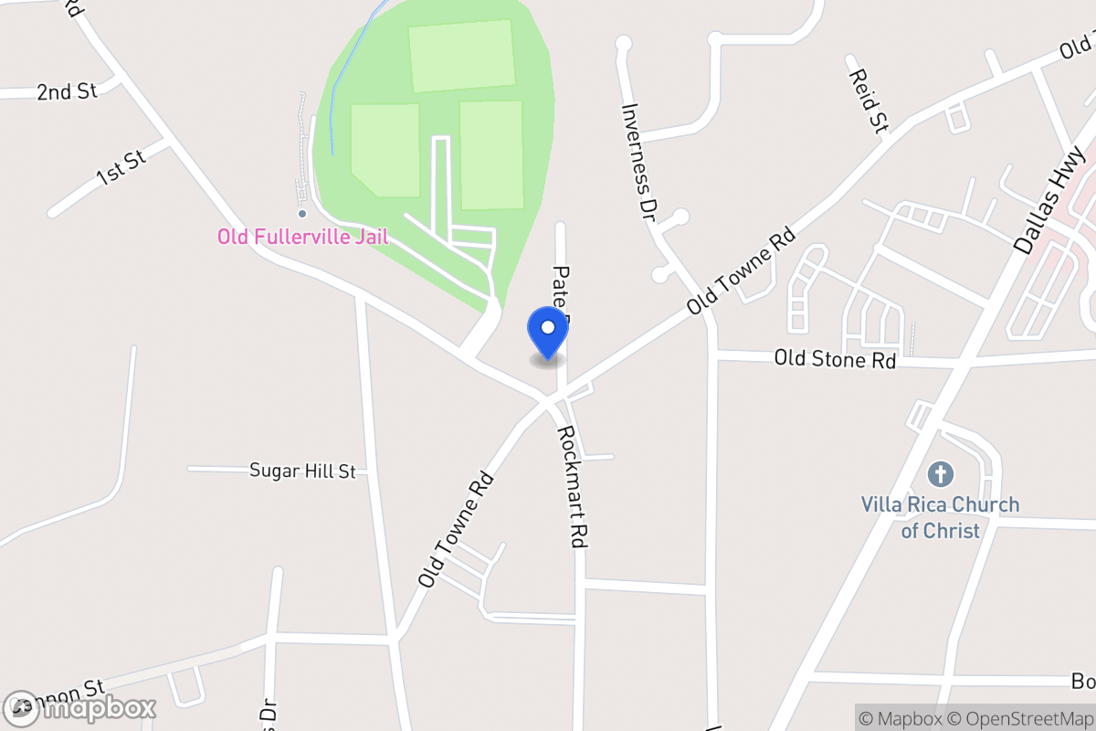 Map of 501 Rockmart Rd