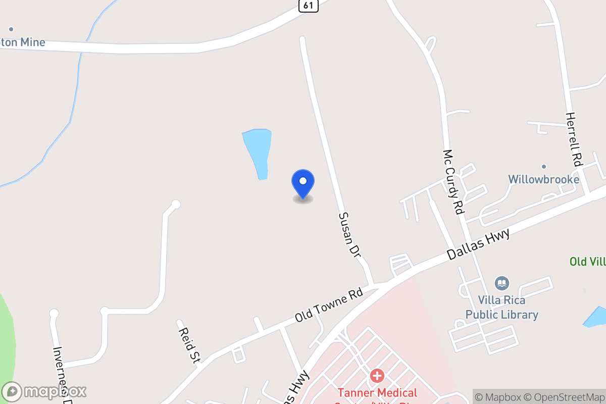 Map of 526 Susan Dr