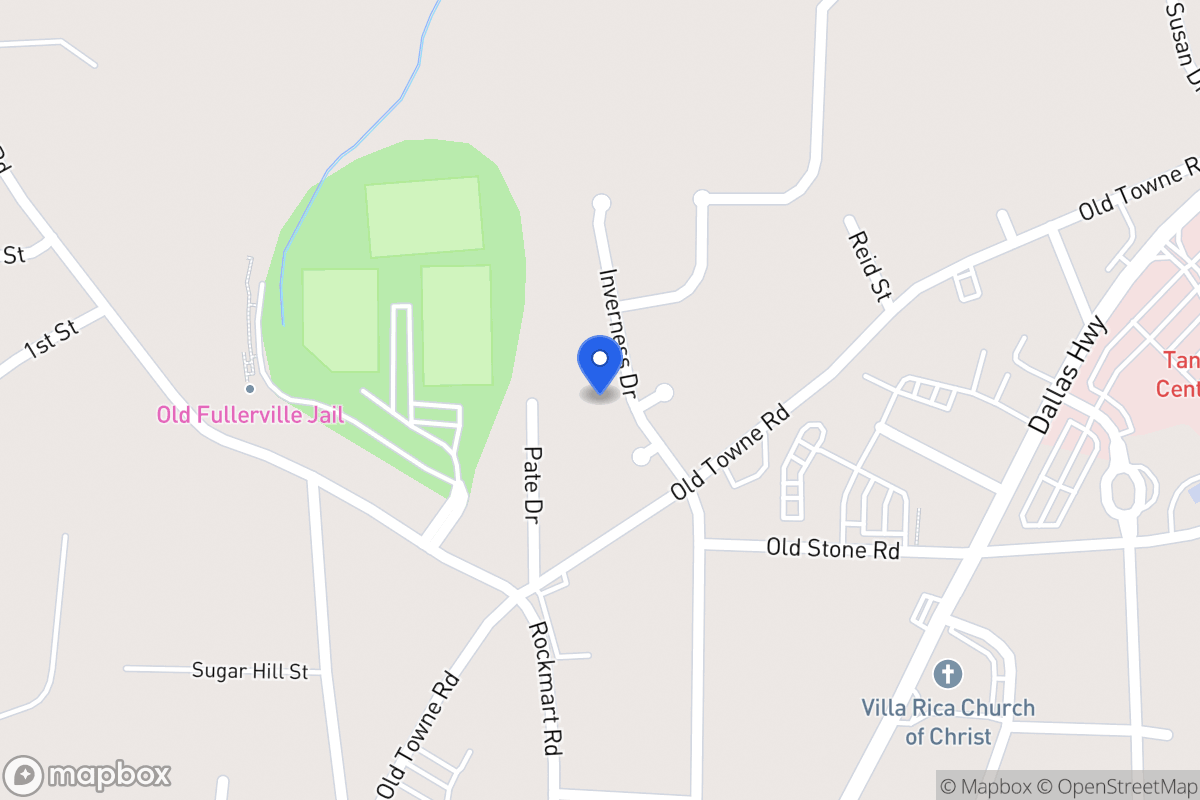 Map of 124 Inverness Dr