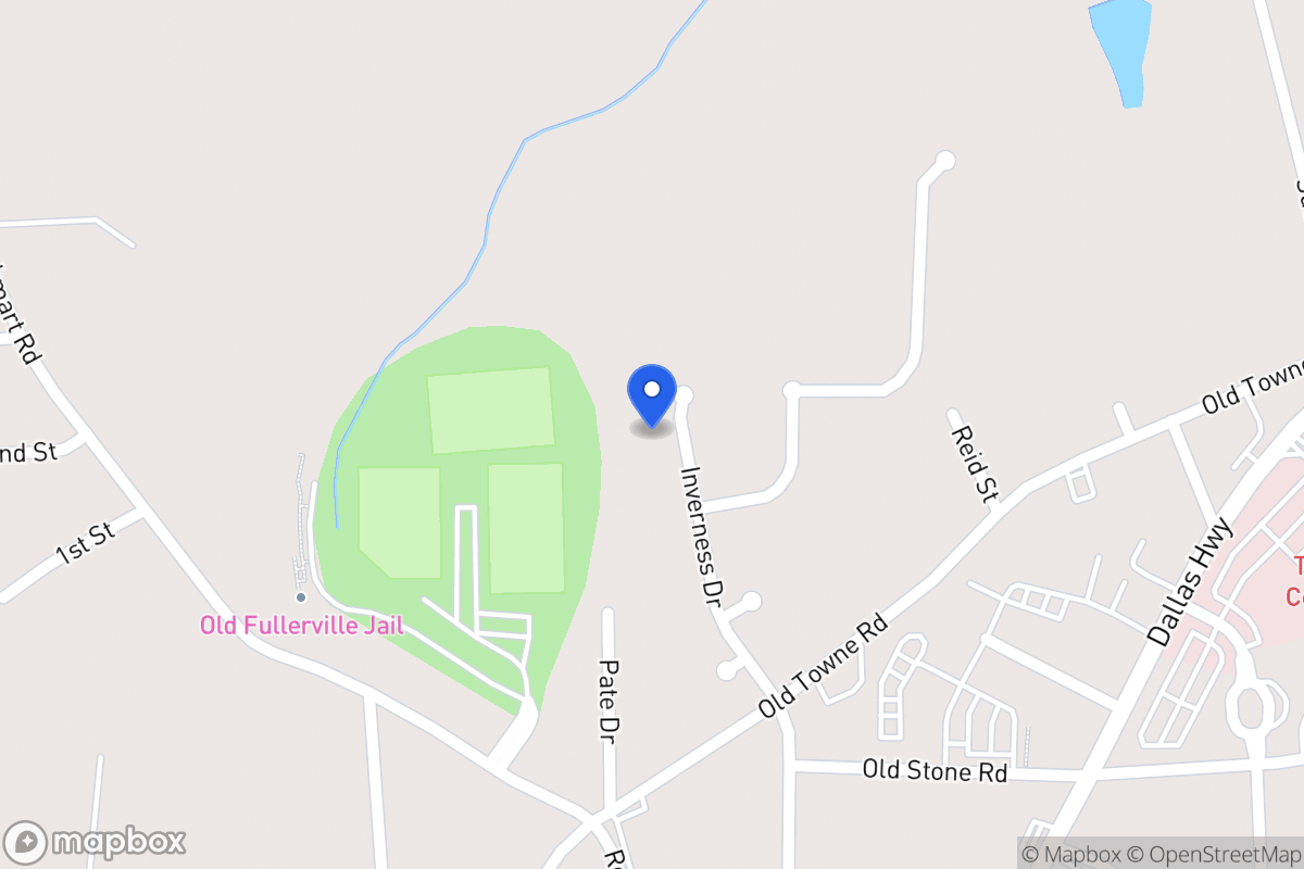 Map of 166 Inverness Dr