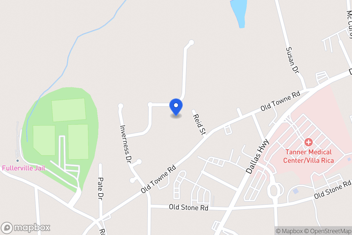 Map of Vandenburg Dr