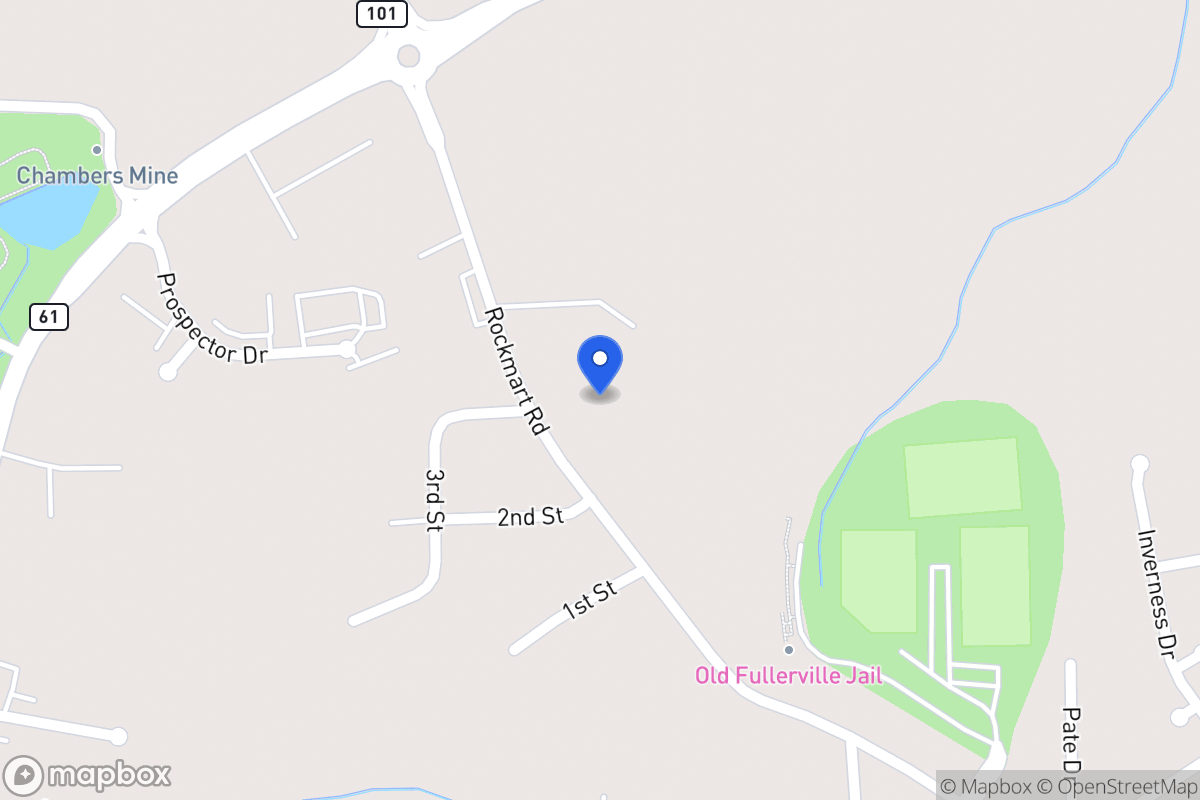 Map of 801 Rockmart Rd