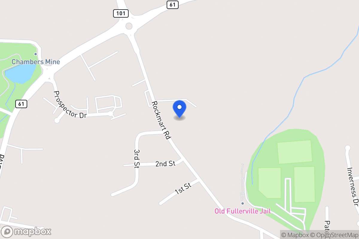 Map of 805 Rockmart Rd