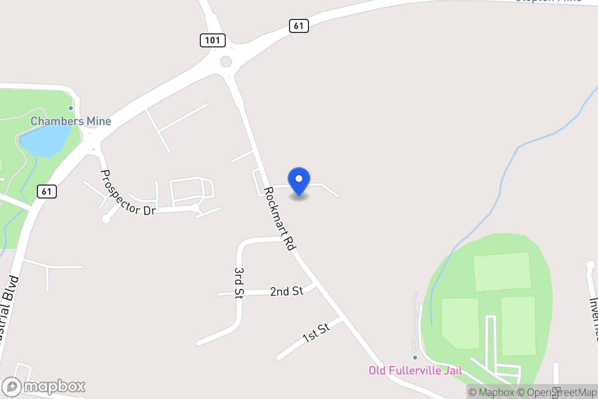 Map of 807 Rockmart Rd