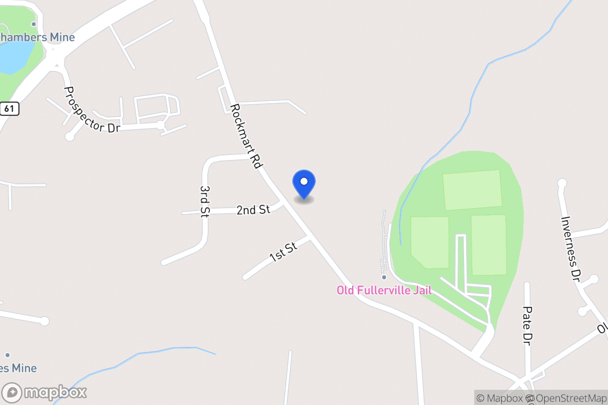 Map of 707 Rockmart Rd