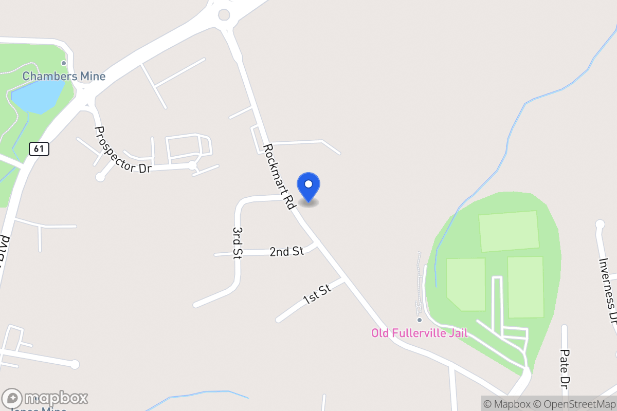 Map of 721 Rockmart Rd