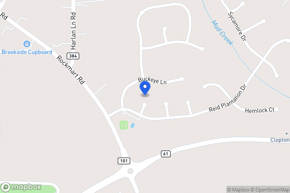 Map of 204 Crape Myrtle Way