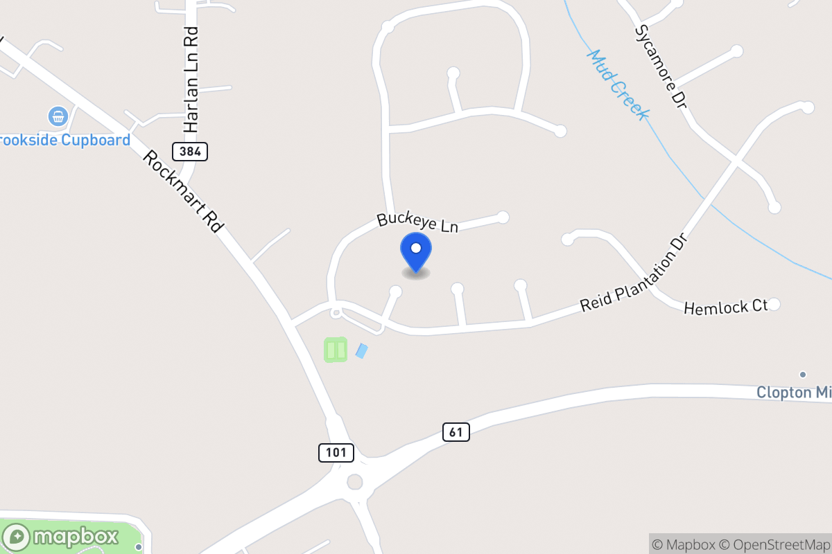 Map of 205 Crape Myrtle Way
