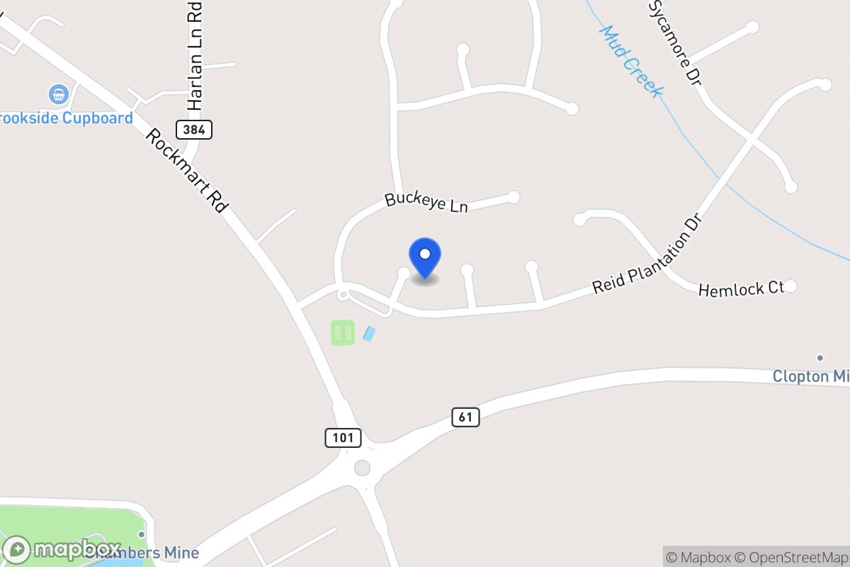 Map of 203 Crape Myrtle Way