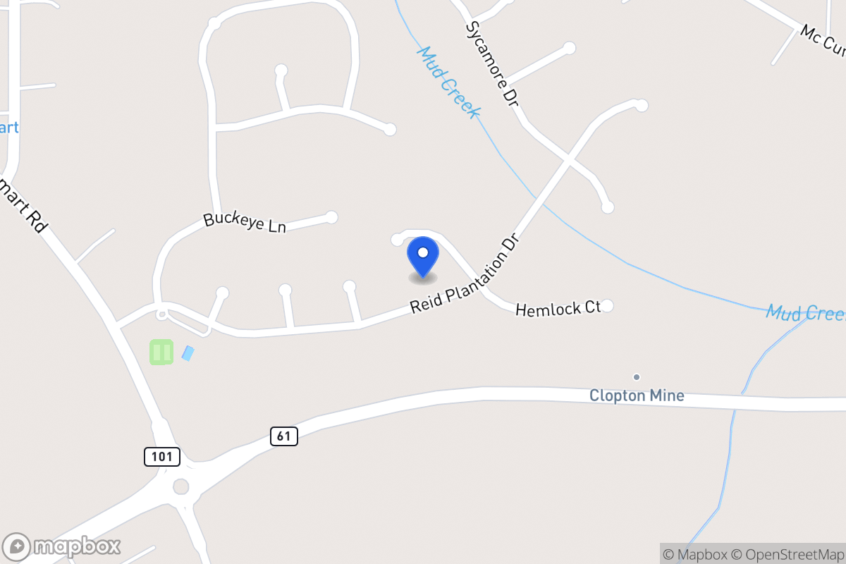 Map of 140 Reid Plantation Dr