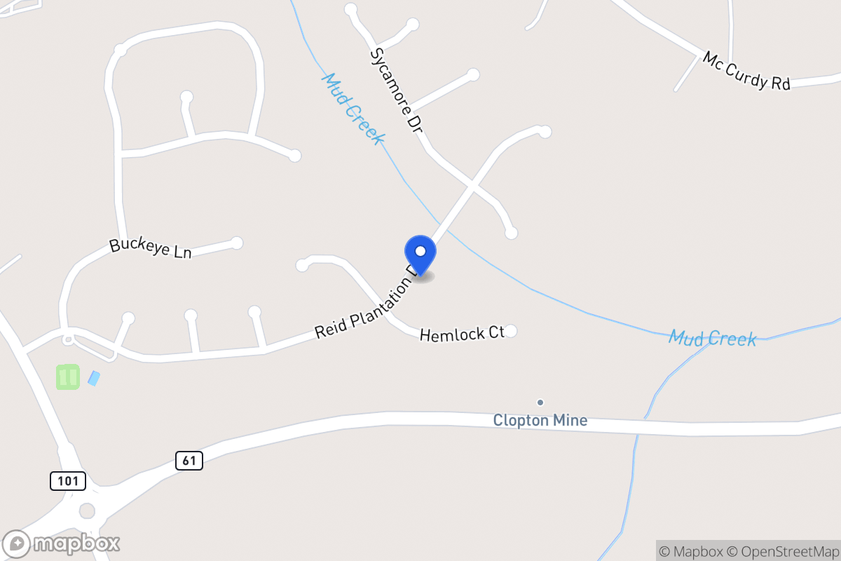 Map of 151 Reid Plantation Dr