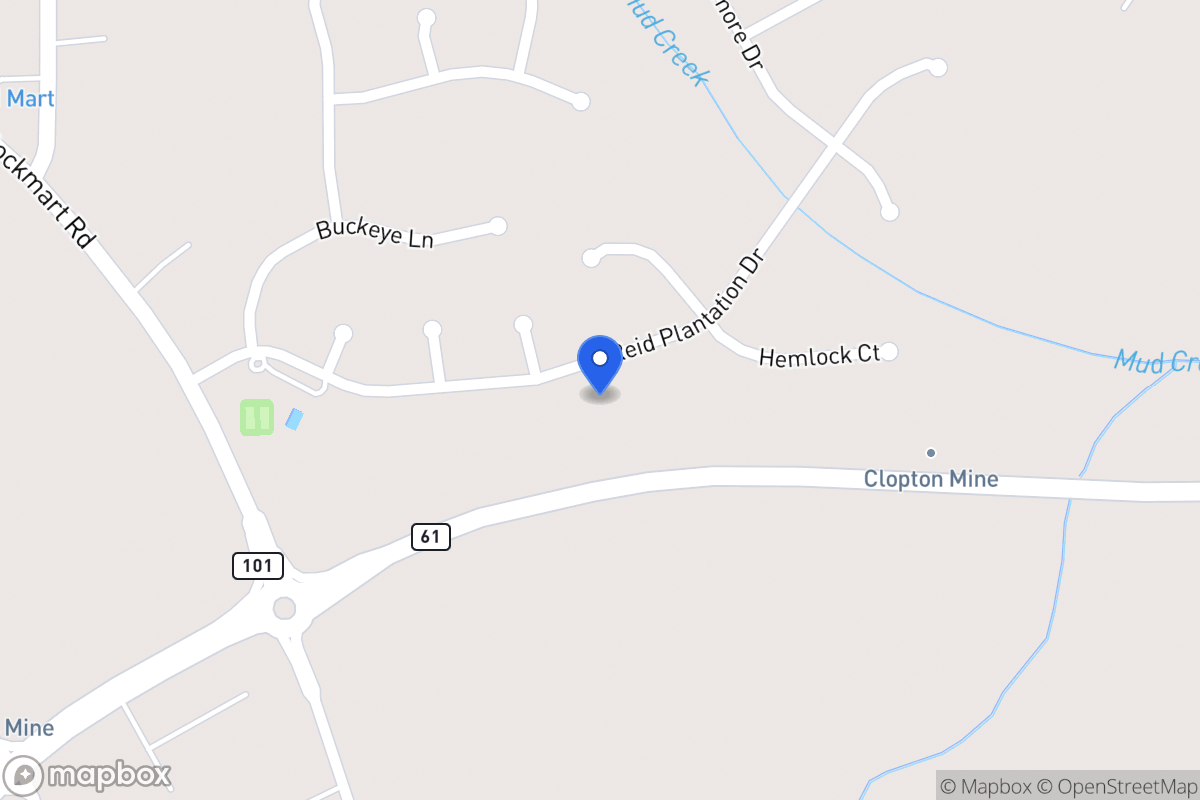 Map of 135 Reid Plantation Dr